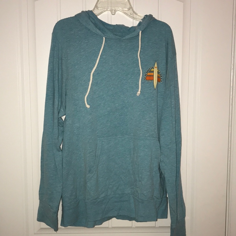 Blue light sweatshirt